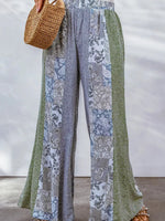 Paisley Wide Leg Pant