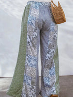 Paisley Wide Leg Pant