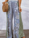 Paisley Wide Leg Pant