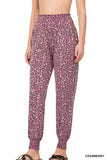 Cranberry Leopard Lounge Pants