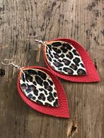 Carla Leather Earrings